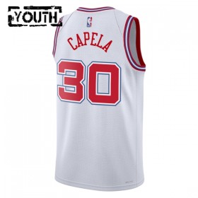 Dres Houston Rockets Clint Capela Nike 2025-26 City Edition Bijela Swingman - Dječji